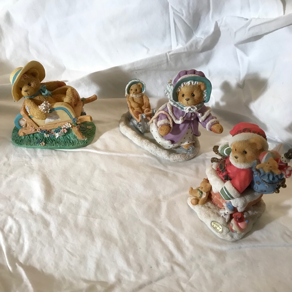 Teddy Ceramic Figures